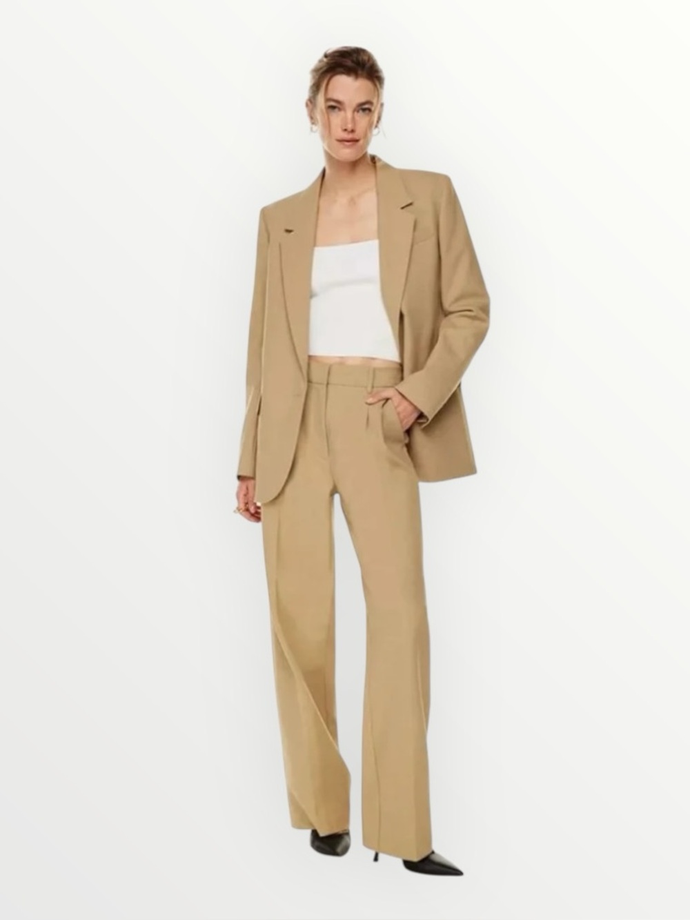 NWT Aritzia Wilfred Heather Saville The Effortless Pants Size 8